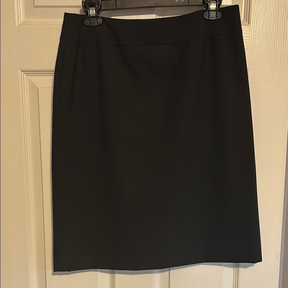 ANTONIO MELANI Black Knee-Length Pencil Skirt for Work